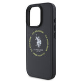 Apple iPhone 16 Pro Kılıf U.S. Polo Assn. Orjinal Lisanslı M-safe Şarj Özellikli Circle ve Double Horse Logolu Deri Kapak