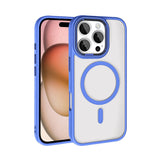 Apple iPhone 16 Pro Kılıf Wireless Şarj Özellikli Zore Krom M-safe Silikon Kapak