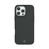 Apple iPhone 16 Pro Kılıf Wiwu DCC-205 M-safe Şarj Özellikli Aramid Fiber Tasarım Kevlar Kapak