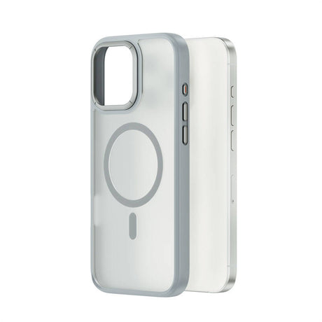 Apple iPhone 16 Pro Kılıf Wiwu FGG-012 ArmorPro Serisi M-safe Şarj Özellikli Parmak İzi Bırakmayan Kılıf
