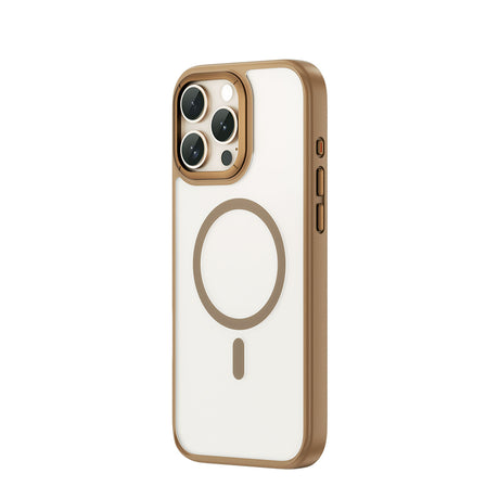Apple iPhone 16 Pro Kılıf Wiwu FGG-012 ArmorPro Serisi M-safe Şarj Özellikli Parmak İzi Bırakmayan Kılıf