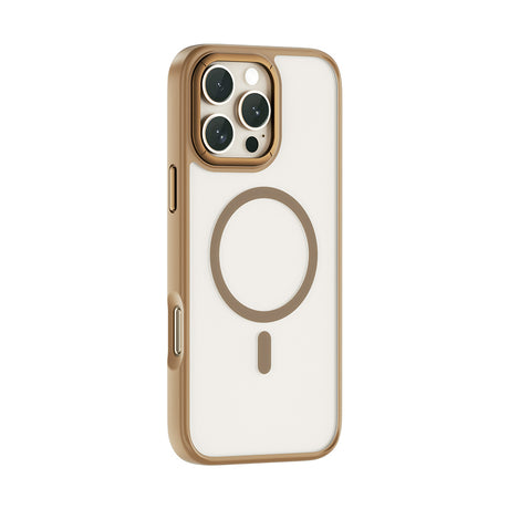 Apple iPhone 16 Pro Kılıf Wiwu FGG-012 ArmorPro Serisi M-safe Şarj Özellikli Parmak İzi Bırakmayan Kılıf