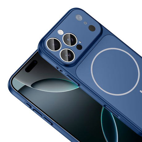 Apple iPhone 16 Pro Kılıf Zore M-Safe Şarj Özellikli Kamera Korumalı Formen Kapak
