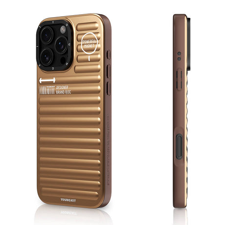Apple iPhone 16 Pro M-safe Şarj Özellikli Kılıf Mat Renkli Tasarım Youngkit Original Serisi Kapak
