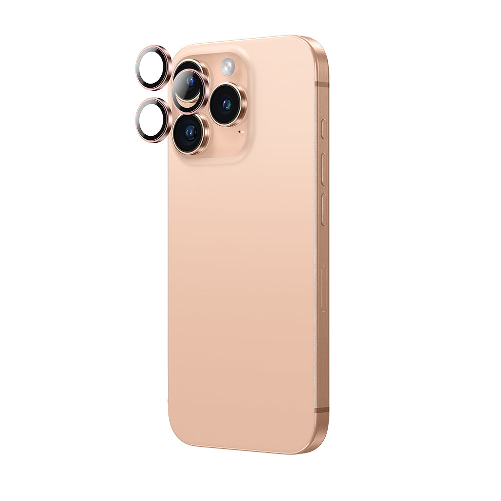 Apple iPhone 16 Pro Max Amazingthing Anti Reflective Kamera Lens Koruyucu + Kolay Uygulama Aparatlı