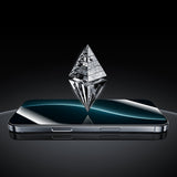 Apple iPhone 16 Pro Max Benks Glass Warrior HD 0.3mm Ultra İnce 0.9mm Kenarları Güçlendirilmiş Cam Ekran Koruyucu + Kolay Uygulama Aparatlı