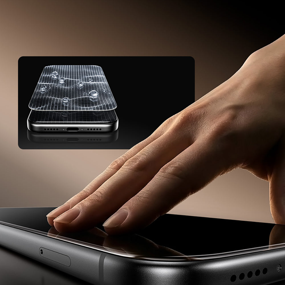 Apple iPhone 16 Pro Max Benks OmniWarrior Eye-Friendly Cam Ekran Koruyucu + Kolay Uygulama Aparatlı