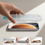 Apple iPhone 16 Pro Max Benks OmniWarrior Privacy Cam Ekran Koruyucu + Kolay Uygulama Aparatlı