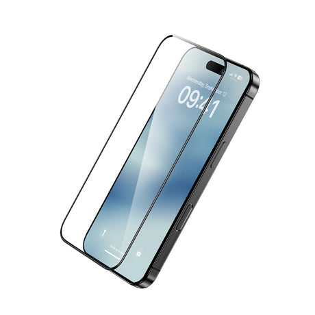 Apple iPhone 16 Pro Max Benks Ultra Shield 0.9mm Çerçeveli 0.3mm Ekran Koruyucu + Kolay Uygulama Aparatlı