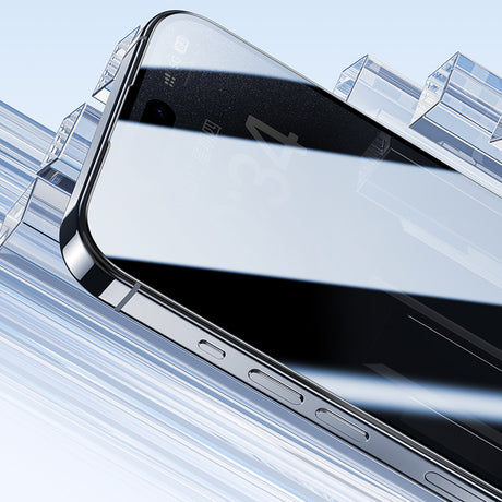 Apple iPhone 16 Pro Max Benks Ultra Shield 0.9mm Çerçeveli 0.3mm Ekran Koruyucu + Kolay Uygulama Aparatlı