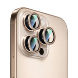 Apple iPhone 16 Pro Max CaseWorld Alloy Serisi Oleofobik Anti Reflective Kamera Lens Koruyucu