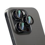 Apple iPhone 16 Pro Max CaseWorld Alloy Serisi Oleofobik Anti Reflective Kamera Lens Koruyucu