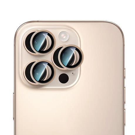 Apple iPhone 16 Pro Max CaseWorld Alloy Two-Color Serisi Lens Koruyucu