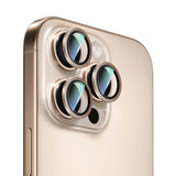 Apple iPhone 16 Pro Max CaseWorld Alloy Two-Color Serisi Lens Koruyucu