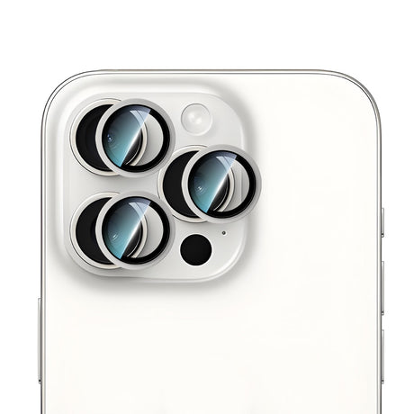 Apple iPhone 16 Pro Max CaseWorld Alloy Two-Color Serisi Lens Koruyucu