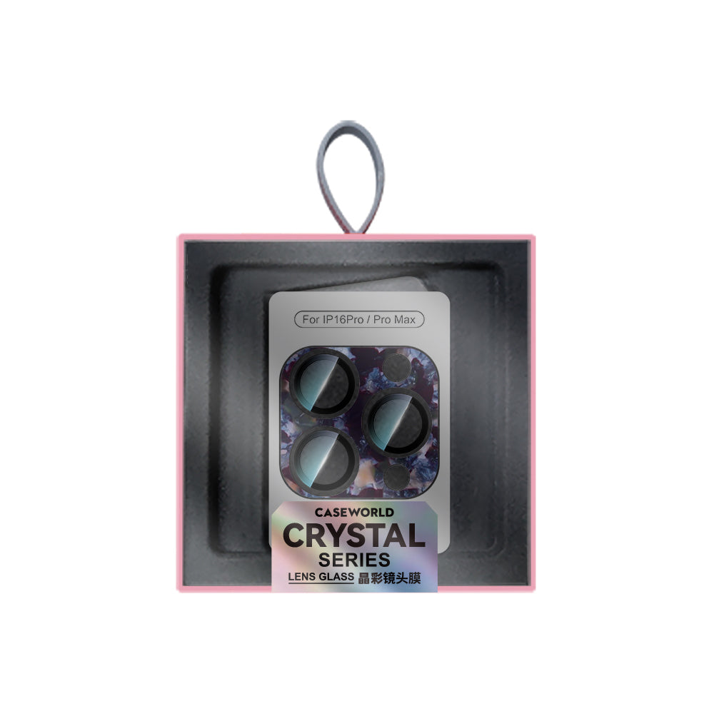 Apple iPhone 16 Pro Max CaseWorld Crystal Color Serisi Full Kamera Lens Koruyucu