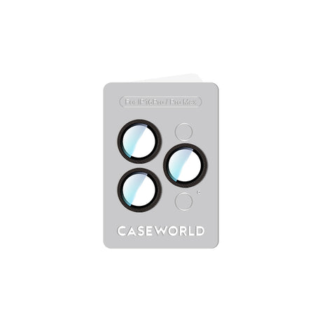 Apple iPhone 16 Pro Max CaseWorld Karbon Fiber Serisi Anti Reflective Ultra Clear Kamera Lens Koruyucu