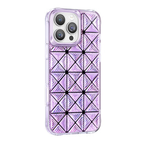 Apple iPhone 16 Pro Max Kılıf 3D Buz Blok Desenli Zore Paris Kairo TPU Kapak