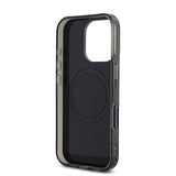 Apple iPhone 16 Pro Max Kılıf AMG Orjinal Lisanslı M-safe Şarj Özellikli IML Baskı Logolu Çift Katmanlı Bow Lines Kapak
