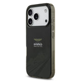 Apple iPhone 17 Pro Kılıf Aston Martin Orjinal Lisanslı M-safe Şarj Özellikli IML Baskı Logolu Formula Tasarımlı Kapak