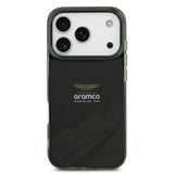 Apple iPhone 17 Pro Kılıf Aston Martin Orjinal Lisanslı M-safe Şarj Özellikli IML Baskı Logolu Formula Tasarımlı Kapak