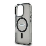 Apple iPhone 16 Pro Max Kılıf Aston Martin Orjinal Lisanslı M-safe Şarj Özellikli IML Baskı Logolu Buzlu Kapak