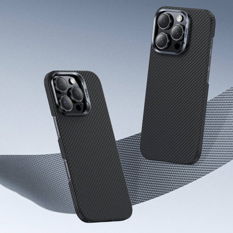 Apple iPhone 16 Pro Max Kılıf Benks M-safe Şarj Özellikli Magnetik ArmorAir 600D Kevlar Fiber Kapak