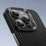 Apple iPhone 16 Pro Max Kılıf Benks M-safe Şarj Özellikli Magnetik ArmorAir 600D Kevlar Fiber Kapak