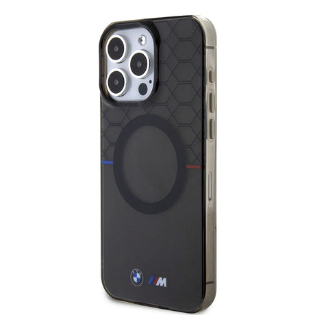 Apple iPhone 16 Pro Max Kılıf BMW Magsafe Şarj Özellikli Transparan M Dizayn Orjinal Lisanslı Kapak