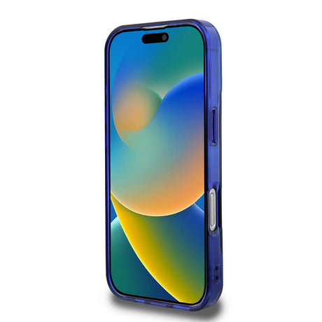 Apple iPhone 16 Pro Max Kılıf BMW Orjinal Lisanslı M-safe Şarj Özellikli M Logolu Üç Renk Çizgili Motorsport Circle Kapak