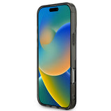 Apple iPhone 16 Pro Max Kılıf BMW Orjinal Lisanslı Yarı Transparan M Dizayn Çizgili Kapak