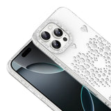 Apple iPhone 16 Pro Max Kılıf Damla Taşlı Zore Rivas Sert PC Kapak