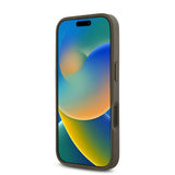 Apple iPhone 16 Pro Max Kılıf DKNY Orjinal Lisanslı M-safe Şarj Özellikli 3D Yazılı Repeat Pattern Kapak