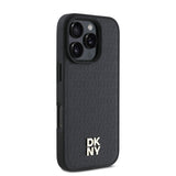 Apple iPhone 16 Pro Max Kılıf DKNY Orjinal Lisanslı M-safe Şarj Özellikli 3D Yazılı Repeat Pattern Kapak