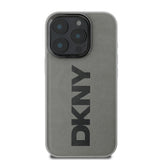 Apple iPhone 16 Pro Max Kılıf DKNY Orjinal Lisanslı M-safe Şarj Özellikli PU Deri Plain Kapak