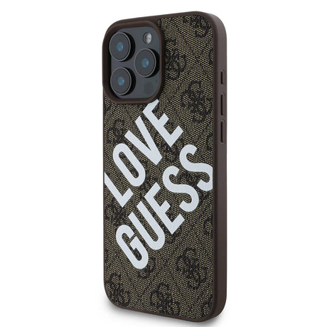 Apple iPhone 16 Pro Max Kılıf Guess Orjinal Lisanslı Big Love Guess Kapak