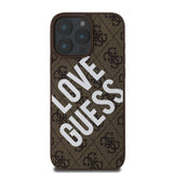 Apple iPhone 16 Pro Max Kılıf Guess Orjinal Lisanslı Big Love Guess Kapak