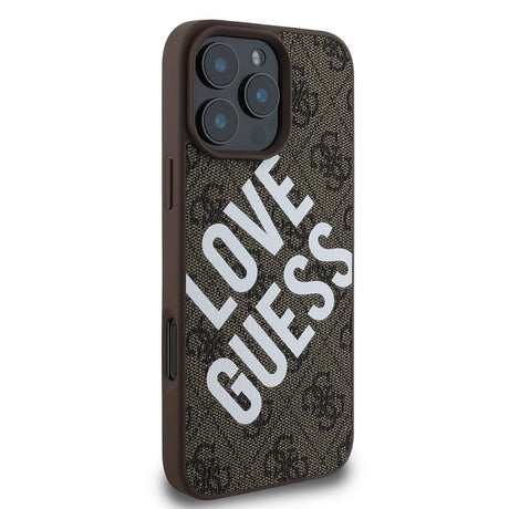 Apple iPhone 16 Pro Max Kılıf Guess Orjinal Lisanslı Big Love Guess Kapak