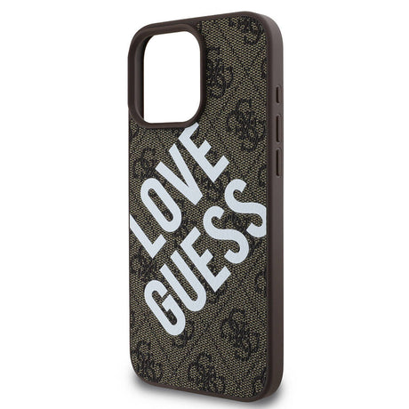 Apple iPhone 16 Pro Max Kılıf Guess Orjinal Lisanslı Big Love Guess Kapak