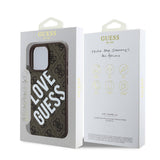 Apple iPhone 16 Pro Max Kılıf Guess Orjinal Lisanslı Big Love Guess Kapak