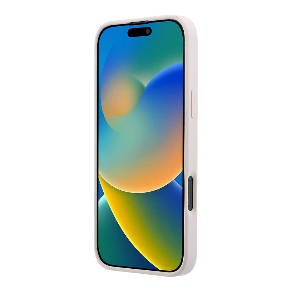 Apple iPhone 16 Pro Max Kılıf Guess Orjinal Lisanslı M-safe Kabartmalı 4G Desenli Yazı Logolu Kapak