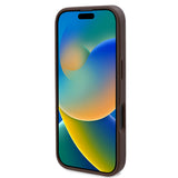 Apple iPhone 16 Pro Max Kılıf Guess Orjinal Lisanslı M-safe Şarj Özellikli Gül Baskılı 4G Desenli Yazı Logolu Kapak
