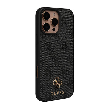 Apple iPhone 16 Pro Max Kılıf Guess Orjinal Lisanslı M-safe Şarj Özellikli Small 4G Classic Kapak