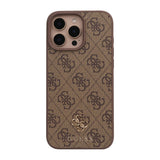 Apple iPhone 16 Pro Max Kılıf Guess Orjinal Lisanslı M-safe Şarj Özellikli Small 4G Classic Kapak