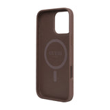 Apple iPhone 16 Pro Max Kılıf Guess Orjinal Lisanslı M-safe Şarj Özellikli Small 4G Classic Kapak