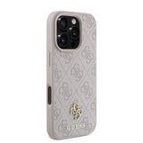 Apple iPhone 16 Pro Max Kılıf Guess Orjinal Lisanslı M-safe Şarj Özellikli Small 4G Classic Kapak