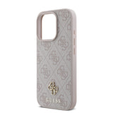 Apple iPhone 16 Pro Max Kılıf Guess Orjinal Lisanslı M-safe Şarj Özellikli Small 4G Classic Kapak