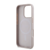 Apple iPhone 16 Pro Max Kılıf Guess Orjinal Lisanslı M-safe Şarj Özellikli Small 4G Classic Kapak