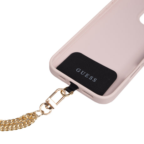 Apple iPhone 16 Pro Max Kılıf Guess Orjinal Lisanslı PU Deri 4G Büyük Metal Logolu Çapraz Vücut Askılı Kapak
