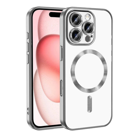 Apple iPhone 16 Pro Max Kılıf Kamera Korumalı M-safe Wireless Şarj Özellikli Zore Demre Kapak